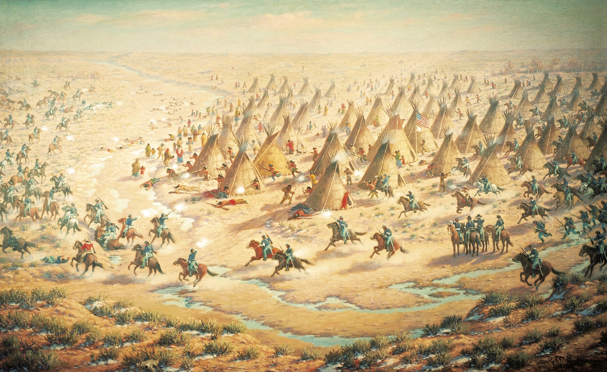 Sand Creek Massacre by Robert Lindneux